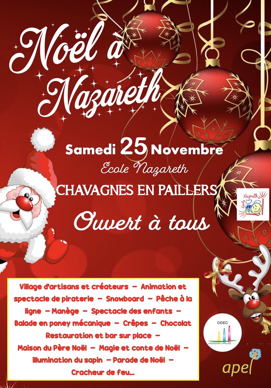 marché noel chavagnes en paillers